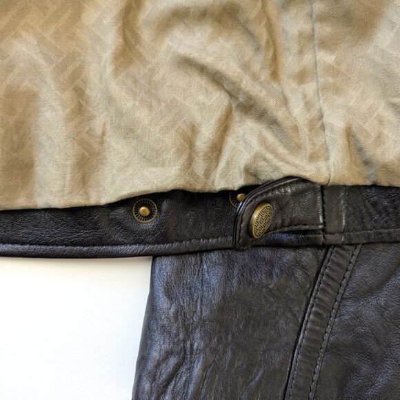 NWT Cole Haan Men's Lambskin Moto Jacket - Picture 8 of 8